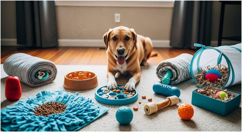 10 Easy Enrichment Ideas to Keep Your Dog Happy Indoors